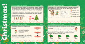 Year 4 Christmas Maths PowerPoint Tinsel Squad Story