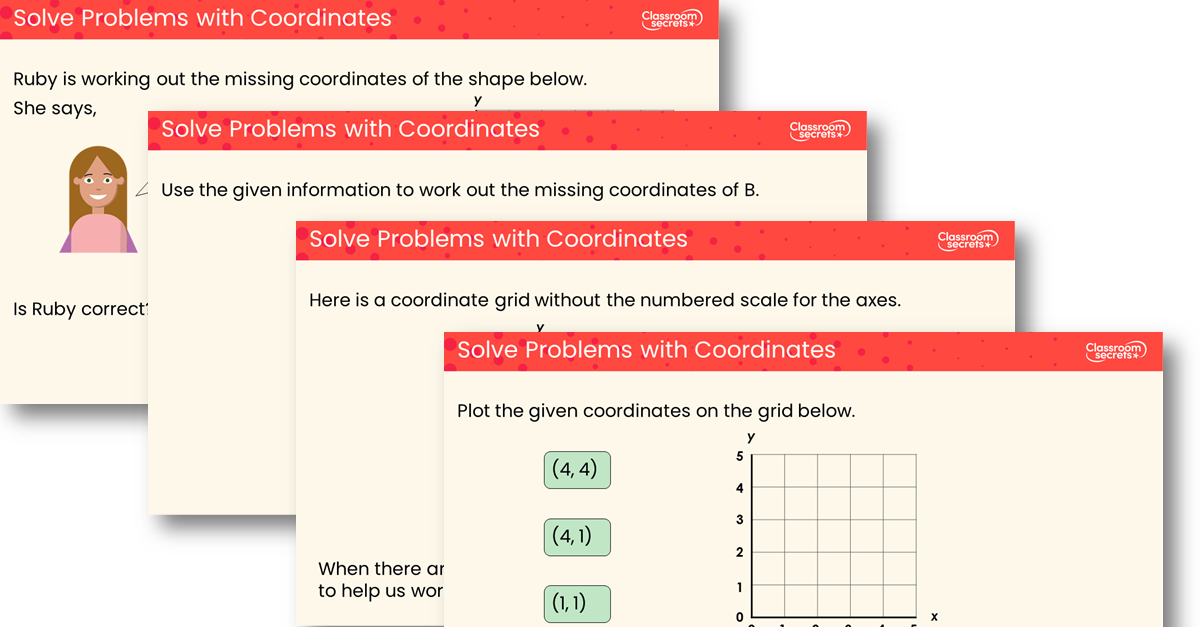 Solve Problems with Coordinates Teaching PowerPoint