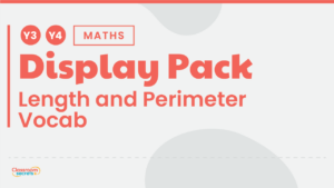 Length and Perimeter Vocabulary Display Pack