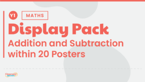Addition and Subtraction within 20 Display Pack
