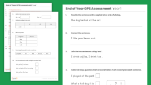 Year 1 End of Year GPS Assessment