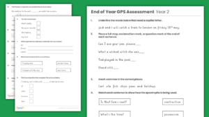Year 2 End of Year GPS Assessment