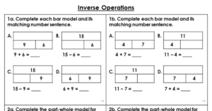 Inverse Operations - Varied Fluency