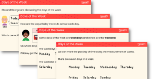 Days of the Week - Teaching PowerPoint