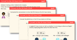 Convert to the 24-Hour Clock Teaching PowerPoint