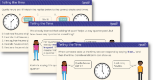 Telling the Time - Teaching PowerPoint