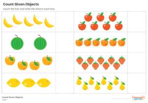 Year 1 Count Given Objects VF1