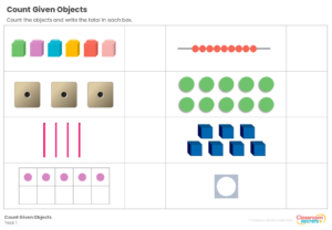 Year 1 Count Given Objects VF2