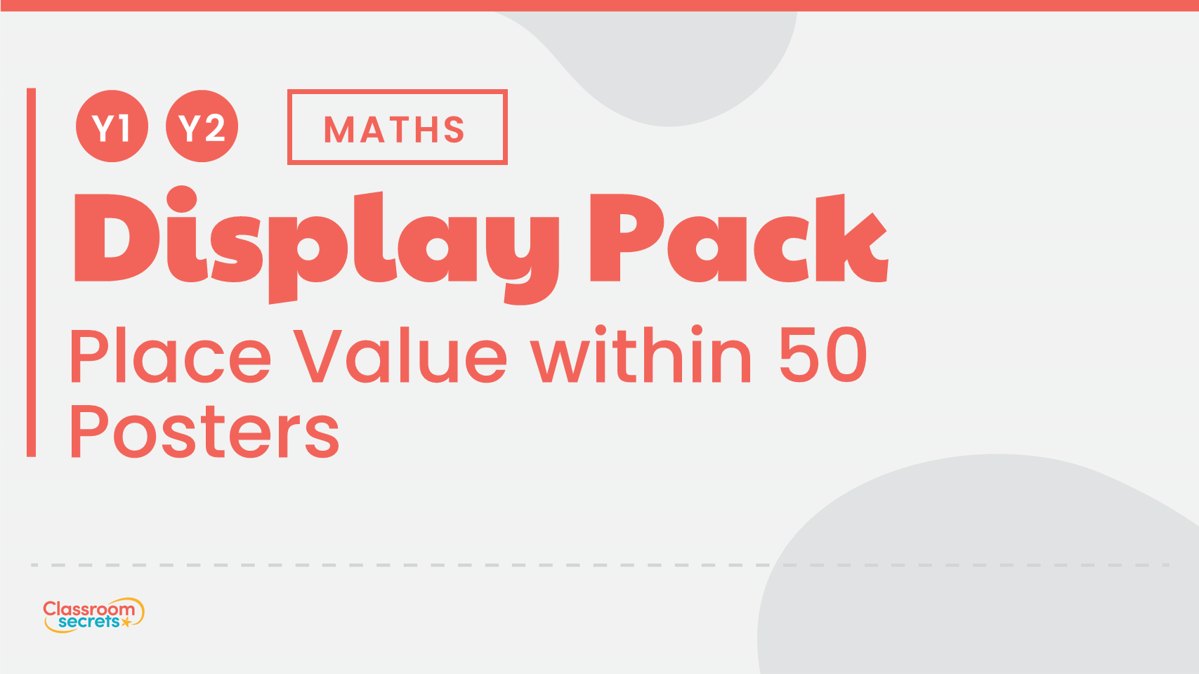 Place Value within 50 Display Pack