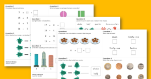 year 2 maths problem solving questions